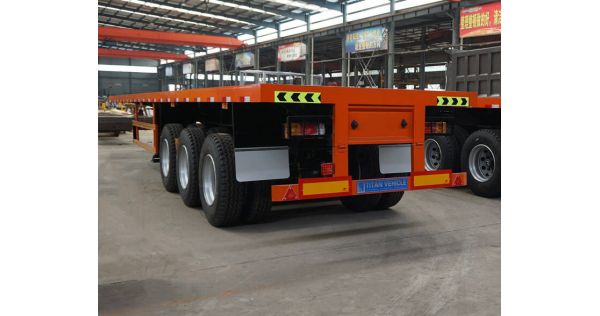 New Container Flatbed Trailer Only Needs $9,900