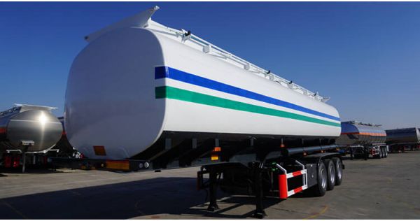 3 axles 40000 liters fuel tank trailer promotion price is 12000USD
