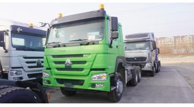 Howo 371 Truck Tractor will be sent to Ghana