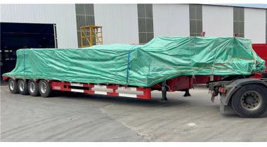 100 Ton Drop Deck Trailer will be sent to Senegal Dakar