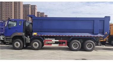 Sinotruk Hohan 8x4 Dump Truck will be sent to Guinea