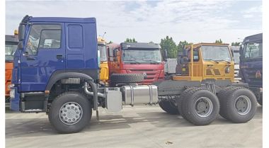 Howo 371 Cargo Truck 6x4 will be sent to Nigeria