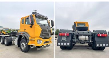 Howo New Model Truck Head 6x4 will be sent to Lagos