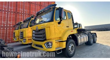 Howo 420 6x4 Truck Head is export to Tanzania