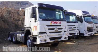 Howo 371HP Truck Tractor will be sent to Tanzania