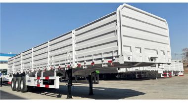 3 Axle Side Wall Semi Trailer will export to Tanzania