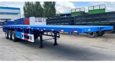 40 ft Triple Axle Trailer will export to Jamaica