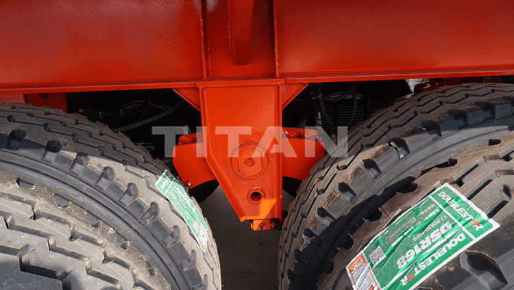 3 Axles 40FT Container Flatbed Trailer 