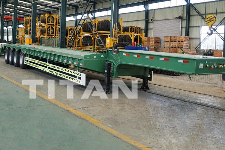 4 Axle low bed trailer