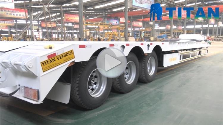 low bed trailer