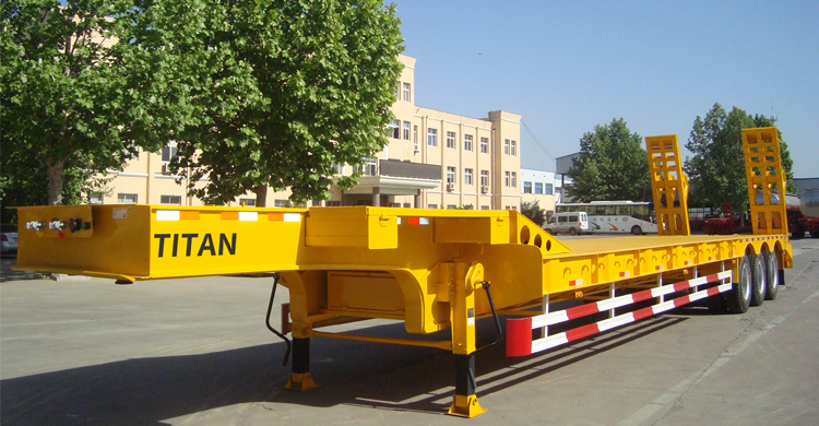 low bed trailer