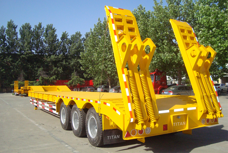 low bed trailer