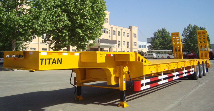 low bed trailer