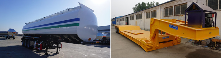 Fuel tanker trailer and detachable gooseneck trailer