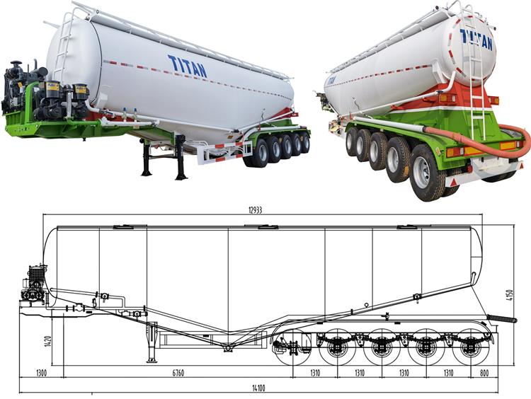 What is the Capacity of Bulk Cement Tanker?