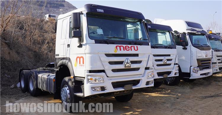 Howo 371HP Truck Tractor for Sale In Tanzania