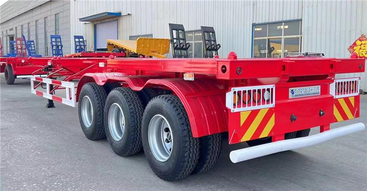 3 Axle 40 ft Container Chassis Trailer for Sale In Mauritius