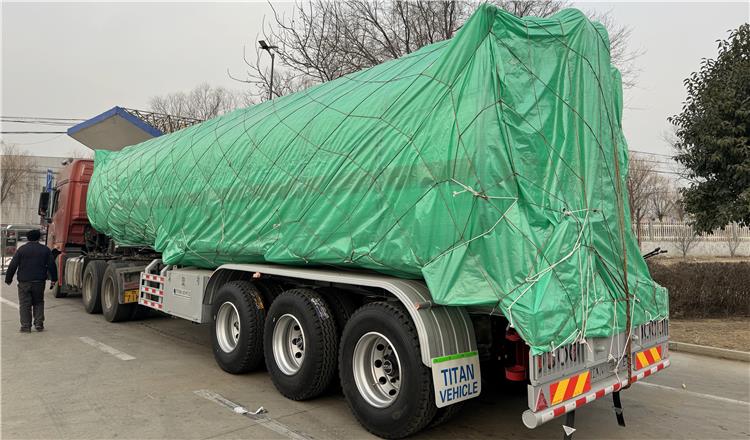 35000 Liters Stainless Steel Tanker Trailer for Sale In Guam