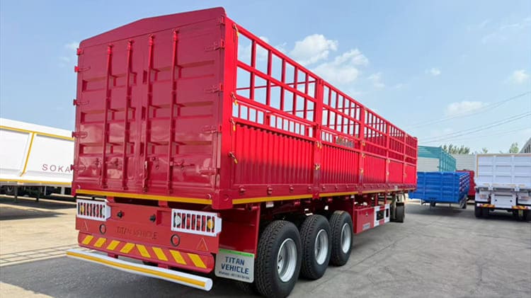 Fence semi trailer will be sent to Kenya.