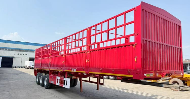Fence semi trailer will be sent to Kenya.
