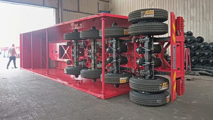 4 Axle Tractor Tipper Trailer for Sale in Sierra Leone