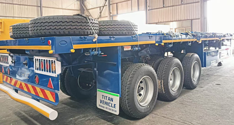 4 Axle Flatbed Trailer for Sale in Kenya