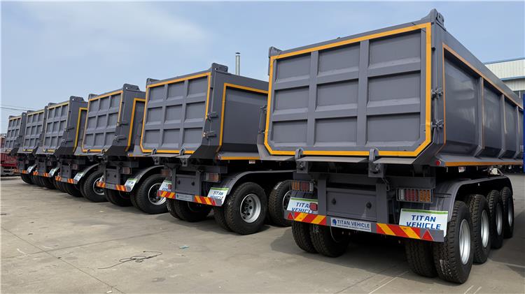 4 Axle Dump Semi Trailer for Sale In Jamaica