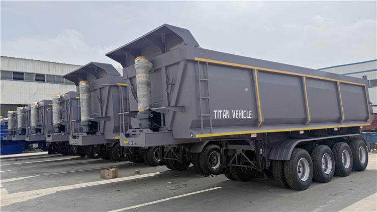 4 Axle Dump Semi Trailer for Sale In Jamaica