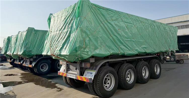 4 Axle Dump Semi Trailer for Sale In Jamaica