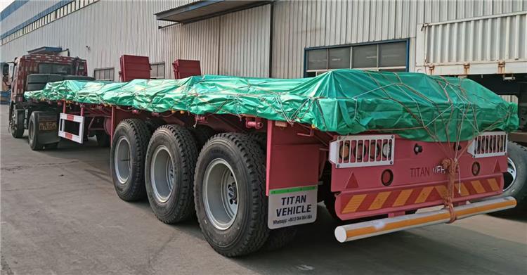 3 Axle 60 Ton Fence Semi Trailer for Sale In Madagascar