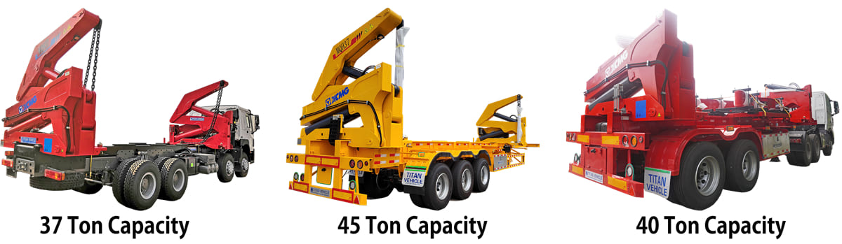 How Much Weight Can 40 ft Side Lifter Trailer Carry?