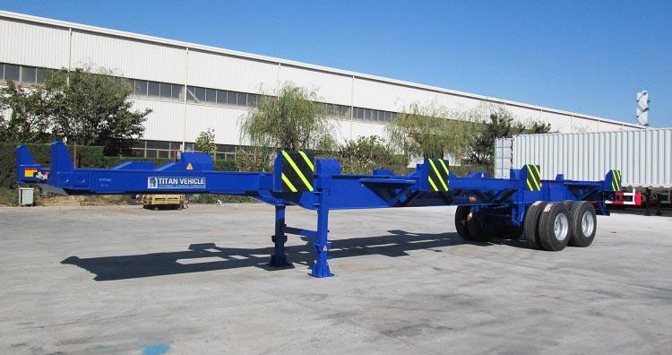 Bomb Cart Trailer for Sale - China Used Container Chassis