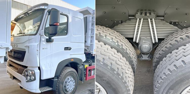2021 Howo A7 6x4 Sinotruk 371 Dump Truck for Sale in Nigeria