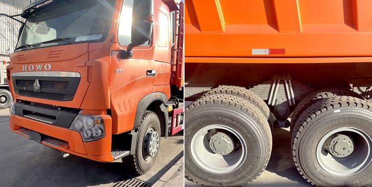 Howo A7 Dump Truck | New 25 Ton Sinotruk Howo 371 6x4 Dump Truck for Sale