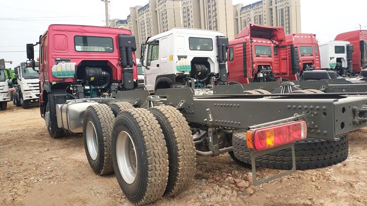 Sinotruk Howo 336 6x4 Cargo Chassis Truck Cost