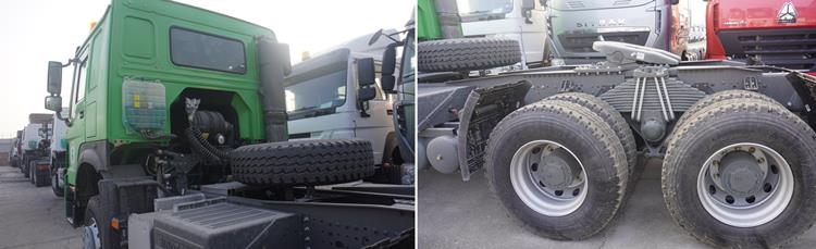 Sinotruck Howo 371hp Truck Head for Sale 6x4 In Ghana