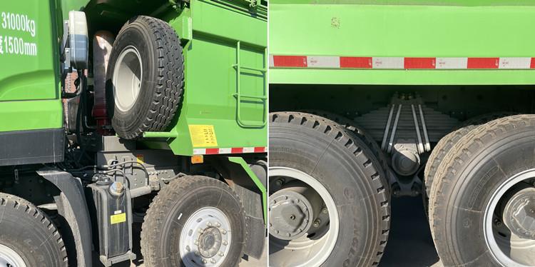 Sinotruk D7W 400 U-shape Howo 8x4 Dump Truck for Sale in Zimbabwe