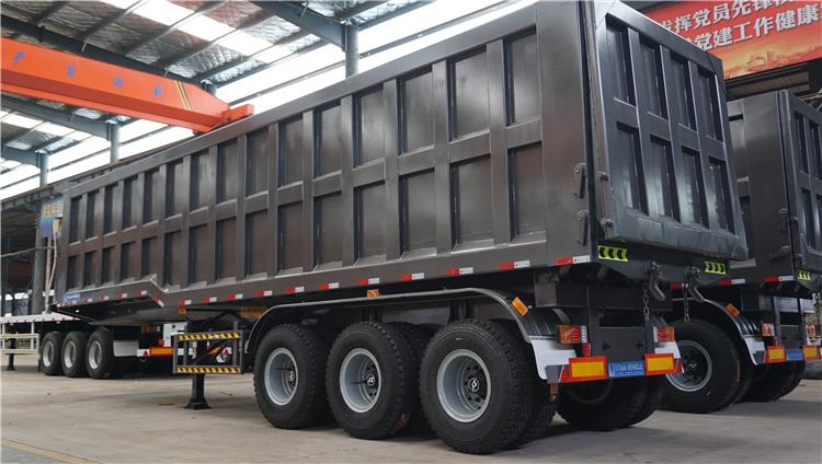 3 Axle 40 Ton Dump Semi Trailer for Sale In Zimbabwe