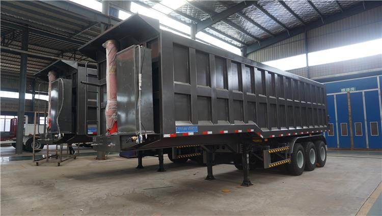 3 Axle 40 Ton Dump Semi Trailer for Sale In Zimbabwe