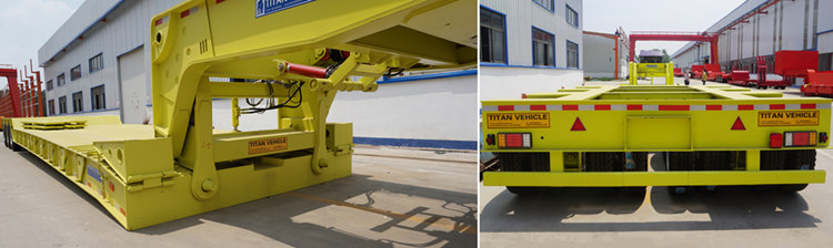 Mulit Types of 3 Line 6 Axle 120 Ton Removable Gooseneck Trailer for Sale