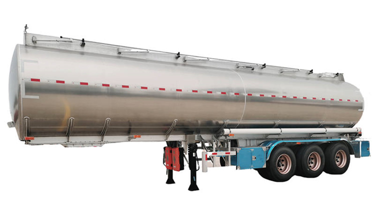 Tri Axle Aluminum Tanker Trailer for Sale with 40000 Liters Capacity, Compartments, Dimensions
