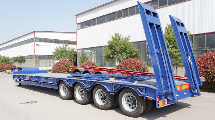 4 Axle 100 Ton Low Bed Trailer for Sale In Jamaica