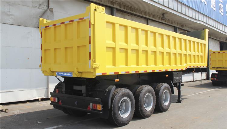3 Axle 30 Ton Semi Tipper Trailer Specifications Weight Capacity