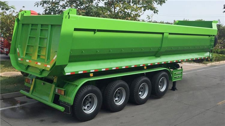 4 Axle 40m3 Semi Dump Trailer for Sale In Zambia