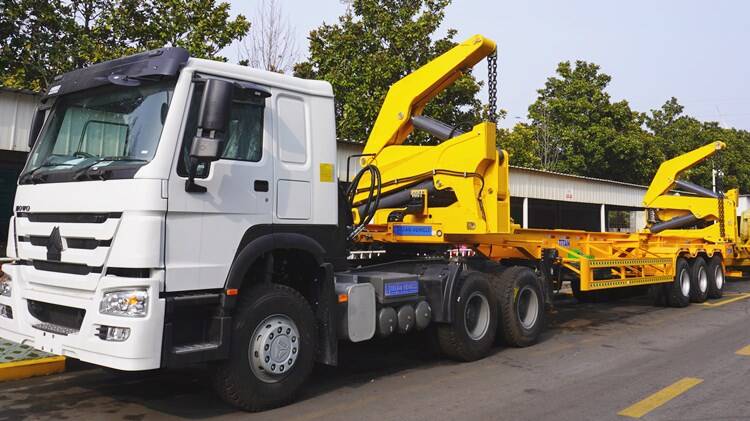 45 Ton Side Loader Trailer for Sale Price, Specification, Manual