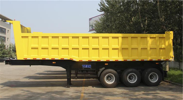 3 Axle 30 Ton Semi Tipper Trailer Specifications Weight Capacity