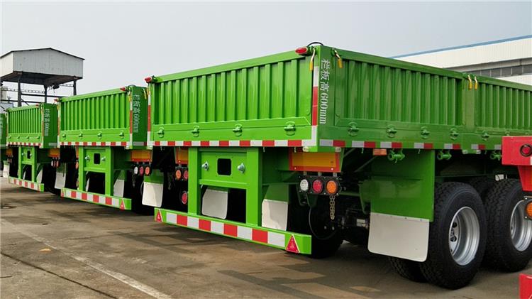 50 Ton Bulk Cargo Semi Trailer for Sale Loading Capacity, Weight