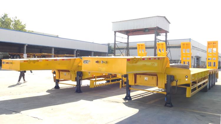 80 Ton Low Bed Truck for Sale Price In Tanzania - TITAN VEHICLE