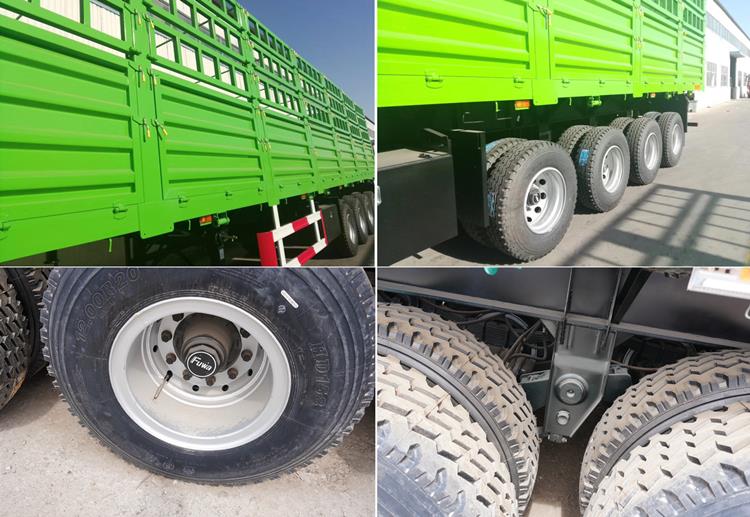 4 Axle Livestock Fence Semi Trailer for Sale In Sudan - TITAN VEHICLE