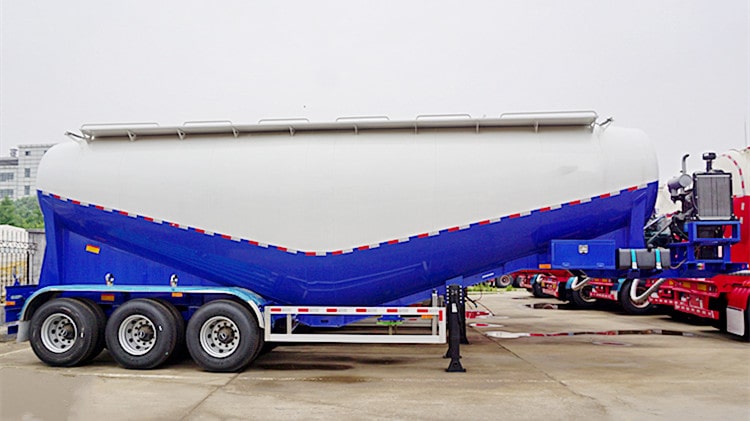 Bulker Cement Tanker Trailer | 3 Axle 40/45/50/60CBM Bulk Cement Truck Trailer Price